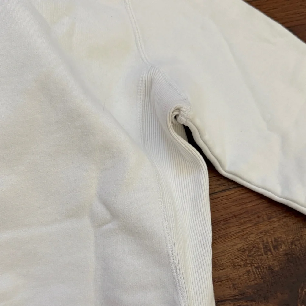 Nike white Hoodie with Black Logo